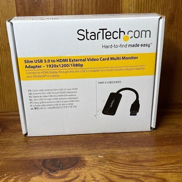 StarTech.Com USB 3.0 to HDMI External Video Card Multi Monitor Adaptor - Picture 2 of 6